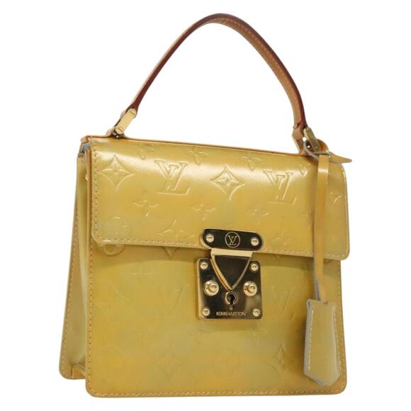 LOUIS VUITTON Monogram Vernis Spring Street Hand Bag Gris M91029 - Picture 1 of 16